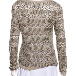 Beautiful embellished open kint sweater